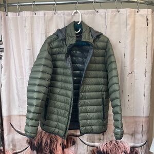 Free Country Olive Puffer Jacket